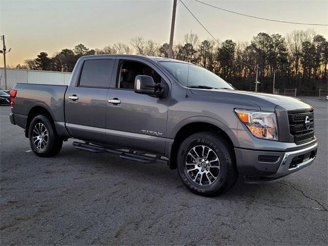 used 2021 Nissan Titan car, priced at $33,950