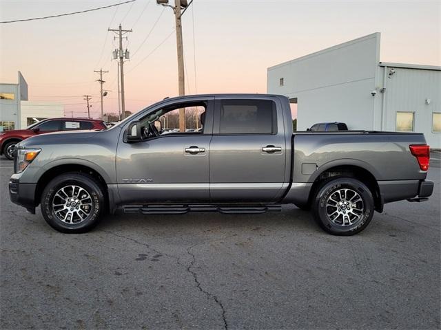 used 2021 Nissan Titan car, priced at $33,950