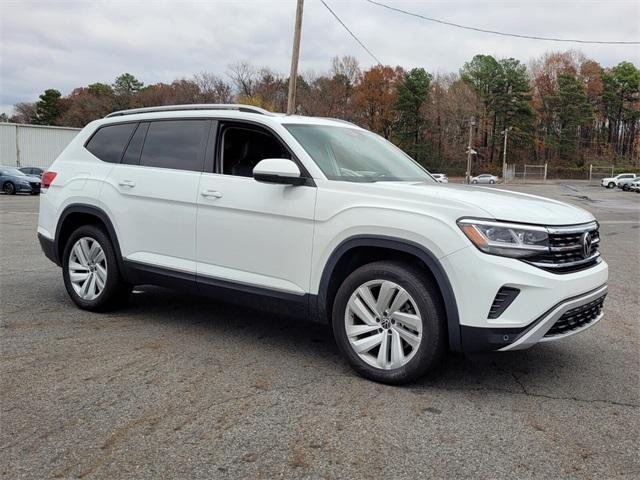 used 2021 Volkswagen Atlas car, priced at $27,500