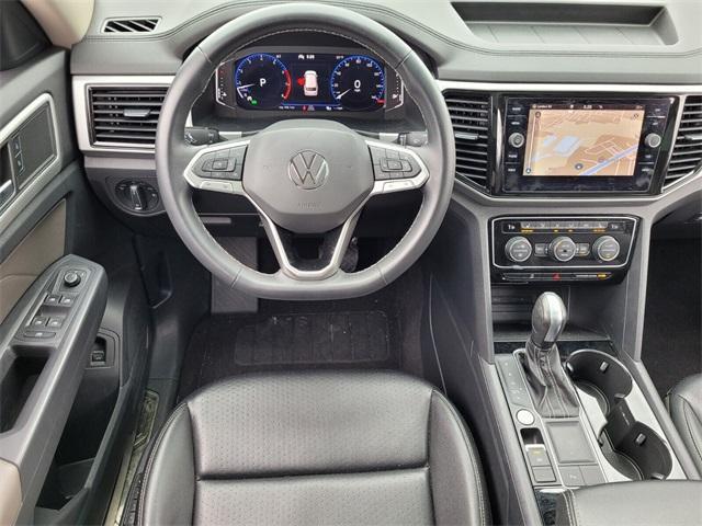 used 2021 Volkswagen Atlas car, priced at $27,500