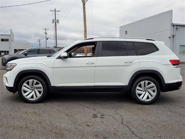 used 2021 Volkswagen Atlas car, priced at $27,500