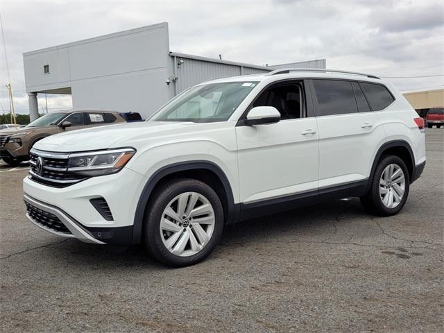 used 2021 Volkswagen Atlas car, priced at $27,500