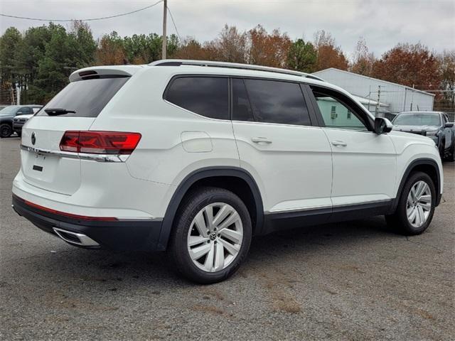 used 2021 Volkswagen Atlas car, priced at $27,500