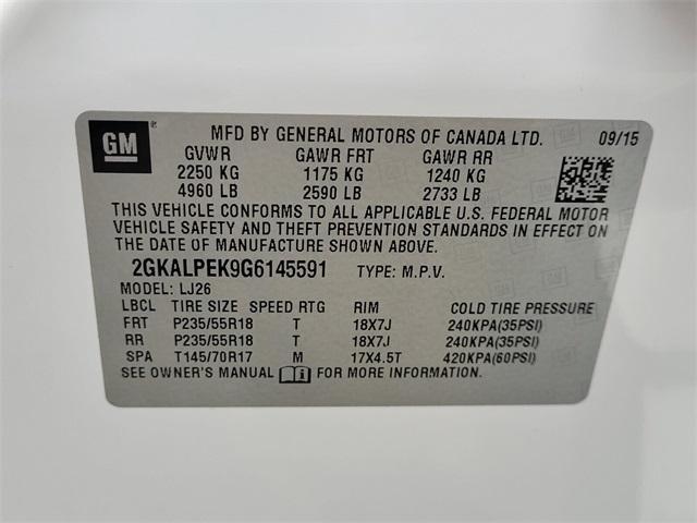 used 2016 GMC Terrain car, priced at $13,800