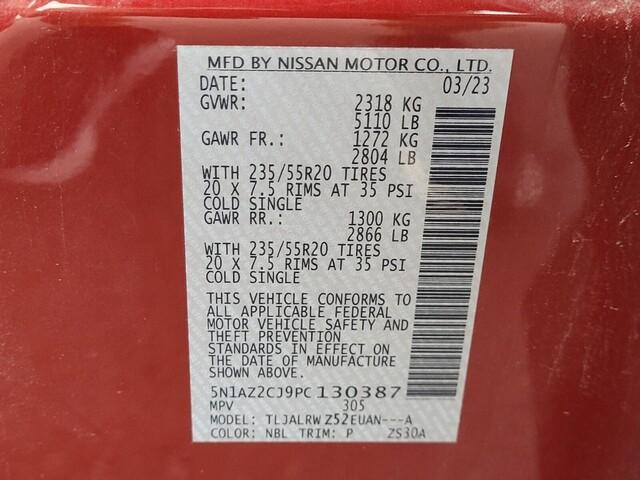 used 2023 Nissan Murano car, priced at $24,859