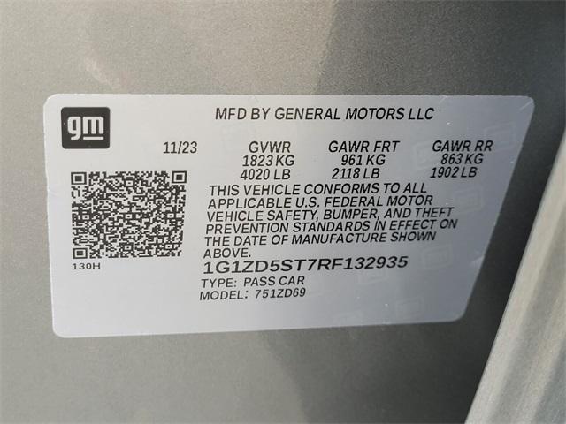 used 2024 Chevrolet Malibu car, priced at $19,900