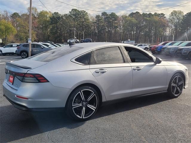 used 2023 Honda Accord Hybrid car, priced at $25,200