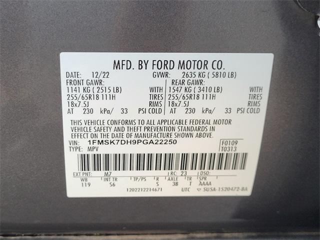 used 2023 Ford Explorer car, priced at $28,500