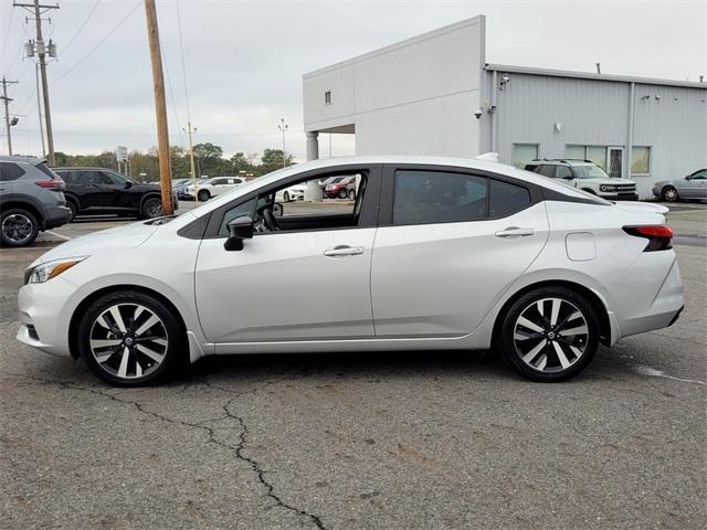 used 2022 Nissan Versa car, priced at $17,600