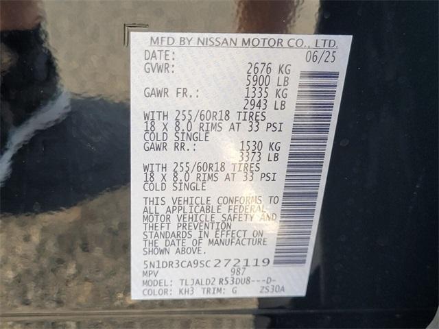 new 2025 Nissan Pathfinder car, priced at $35,600