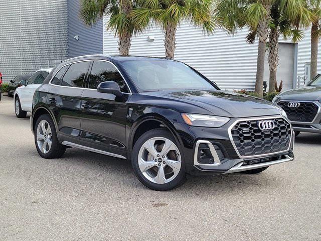 new 2025 Audi Q5 car, priced at $58,085