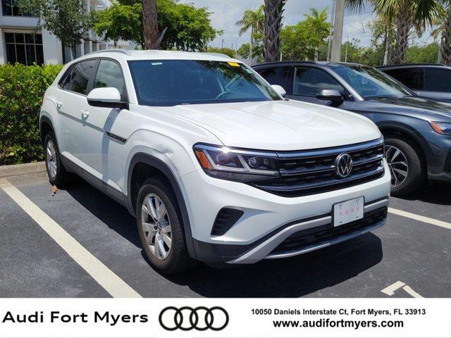 used 2020 Volkswagen Atlas Cross Sport car, priced at $22,495