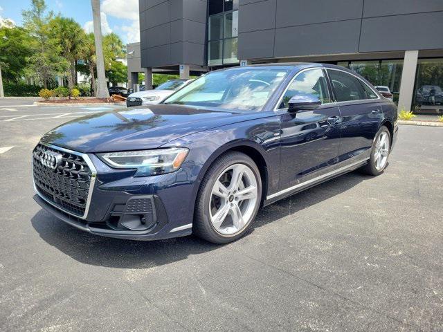 new 2025 Audi A8 car, priced at $100,925