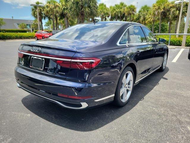 new 2025 Audi A8 car, priced at $100,925