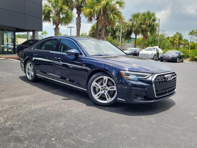 new 2025 Audi A8 car, priced at $100,925