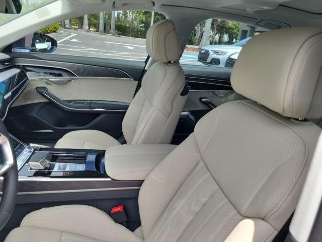 new 2025 Audi A8 car, priced at $100,925