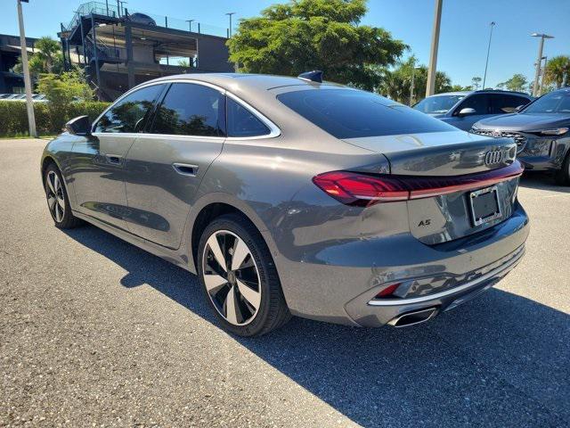 used 2025 Audi A5 car, priced at $51,995