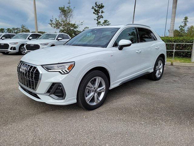 new 2024 Audi Q3 car, priced at $45,075