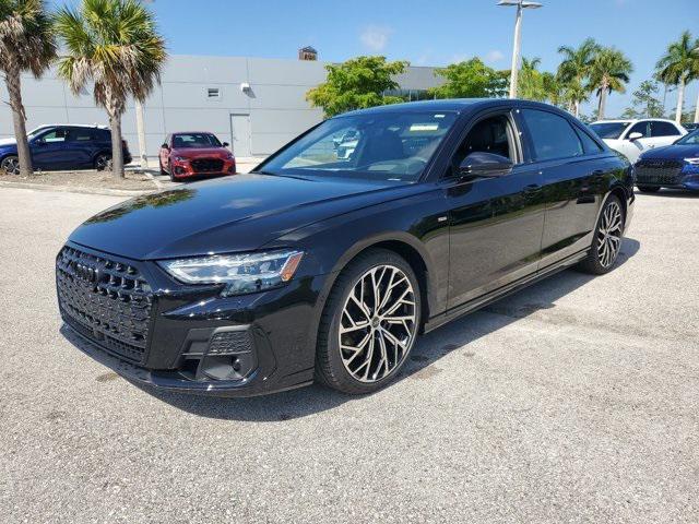 new 2024 Audi A8 car, priced at $107,680