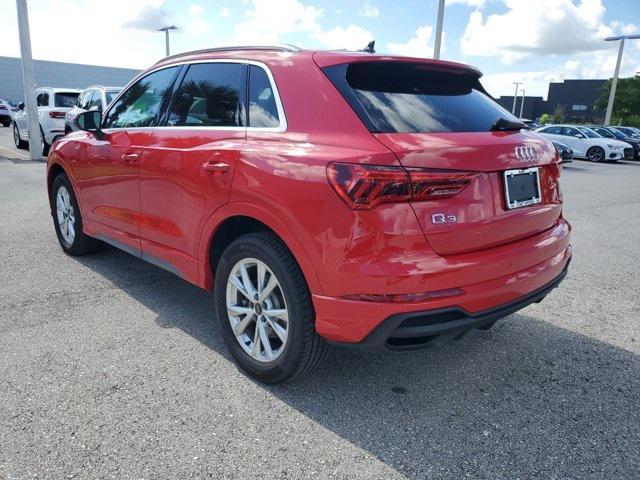 used 2024 Audi Q3 car, priced at $34,495