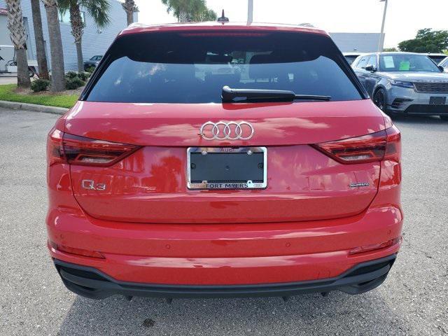 used 2024 Audi Q3 car, priced at $34,495