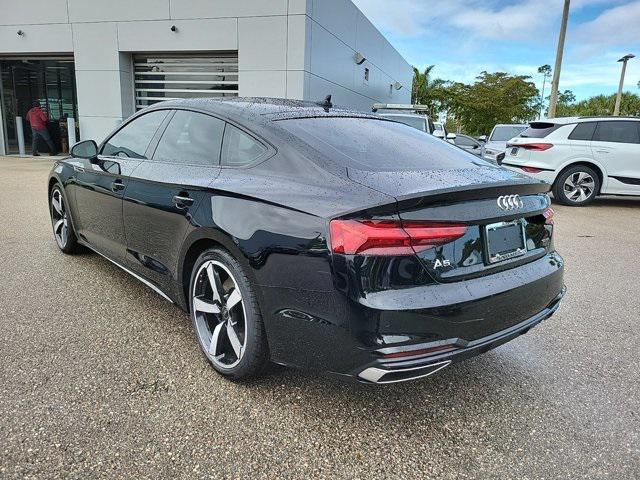 new 2025 Audi A5 Sportback car, priced at $57,400