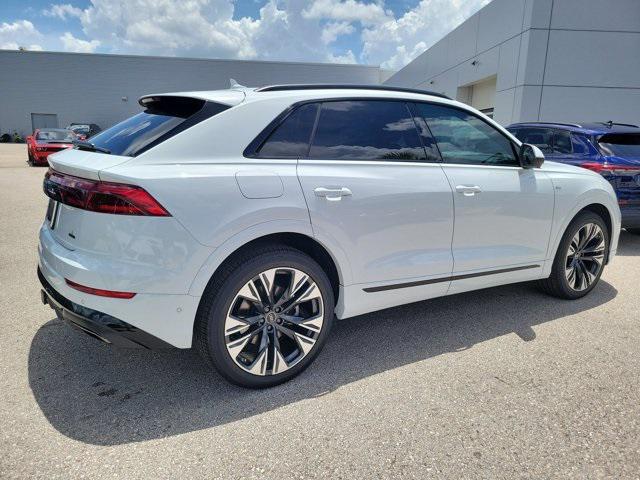 new 2025 Audi Q8 car, priced at $86,805