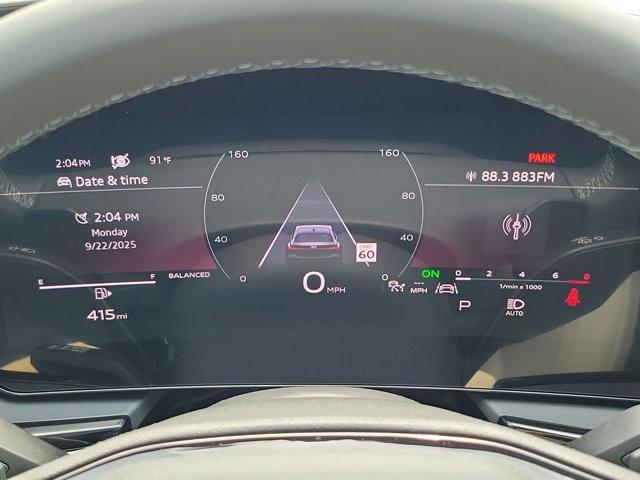 new 2025 Audi A5 car, priced at $57,575