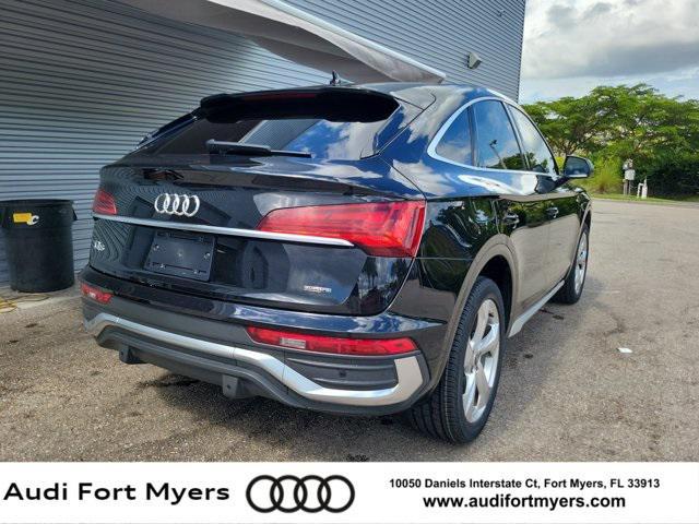 used 2023 Audi Q5 car, priced at $39,995