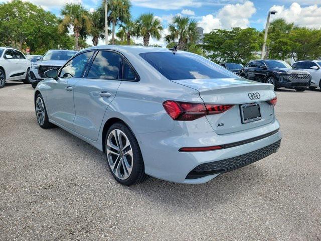 new 2025 Audi A3 car, priced at $43,740