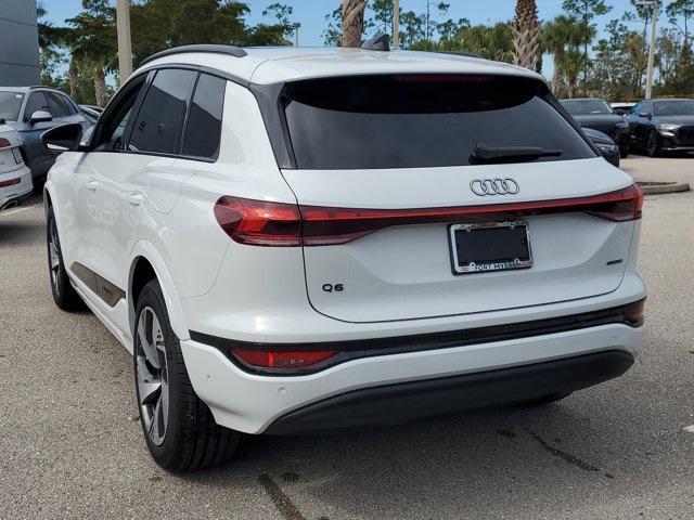 new 2025 Audi Q6 e-tron car, priced at $74,790