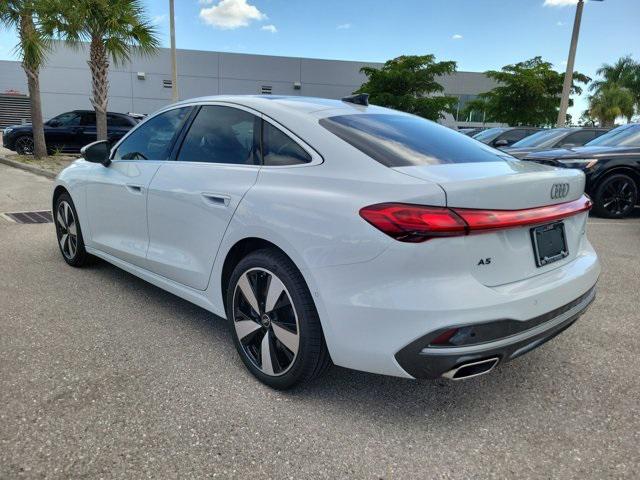 new 2025 Audi A5 car, priced at $59,475