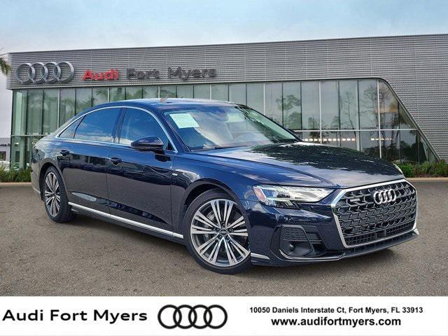 used 2024 Audi A8 car, priced at $68,495