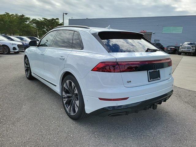 new 2025 Audi Q8 car, priced at $96,915