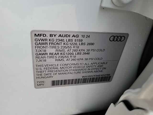 new 2025 Audi Q3 car, priced at $47,235