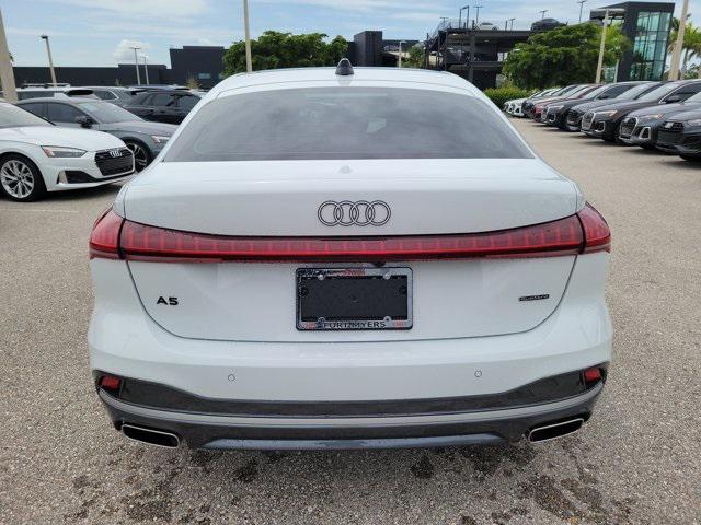used 2025 Audi A5 car, priced at $52,995