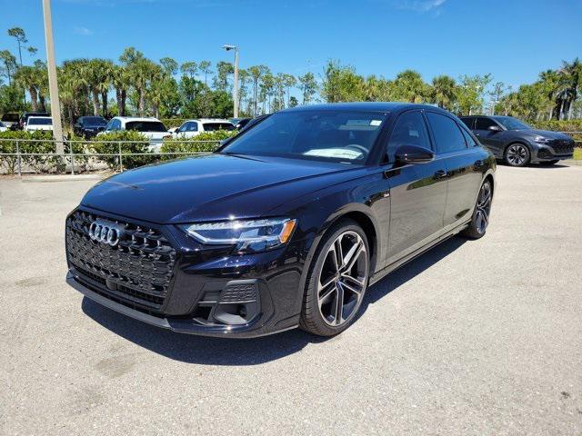 new 2025 Audi A8 car, priced at $100,725
