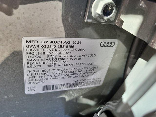 new 2025 Audi Q3 car, priced at $50,000