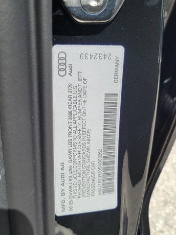 new 2025 Audi A5 car, priced at $53,825