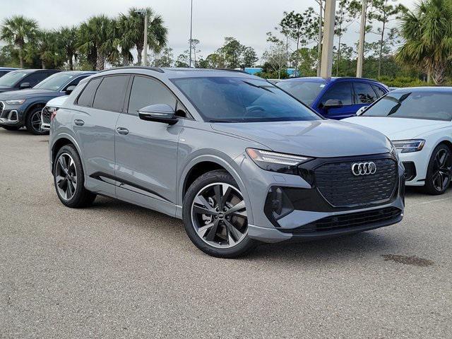 new 2025 Audi Q4 e-tron car, priced at $65,770