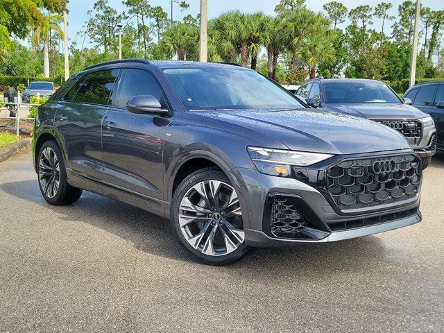 new 2025 Audi Q8 car, priced at $85,820