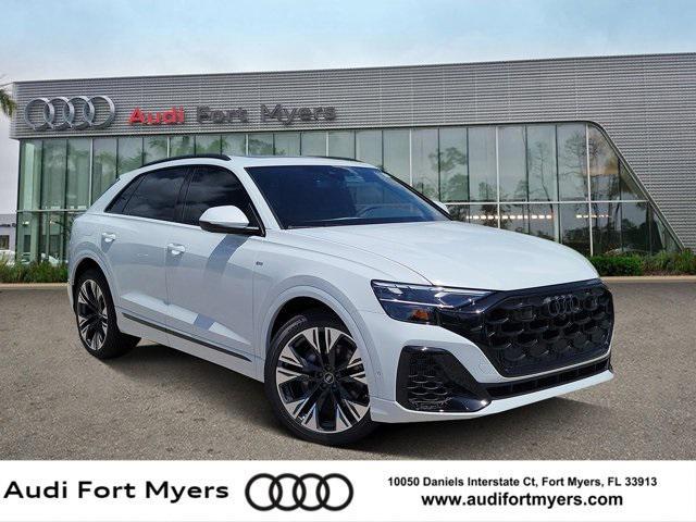 new 2025 Audi Q8 car, priced at $86,805