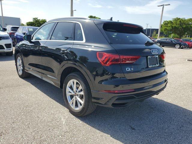 used 2024 Audi Q3 car, priced at $34,495