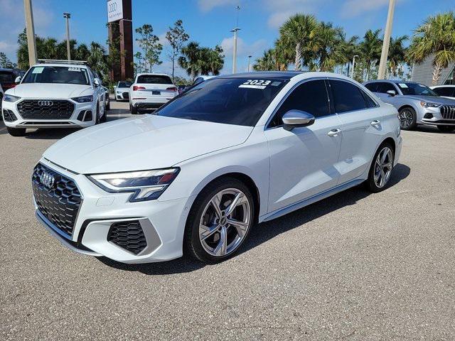 used 2023 Audi S3 car, priced at $36,995