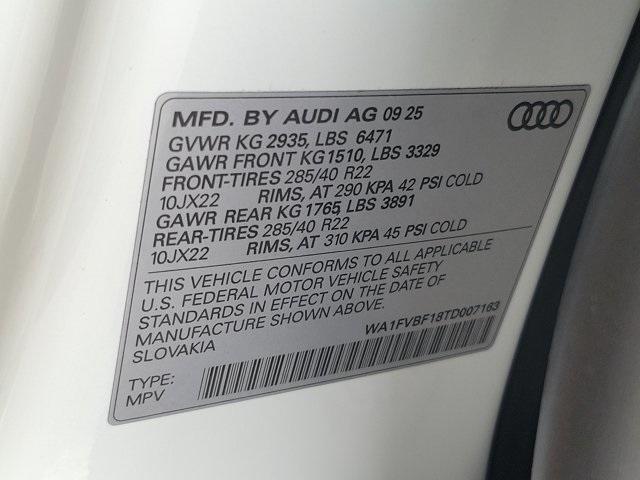 new 2026 Audi Q8 car, priced at $95,400