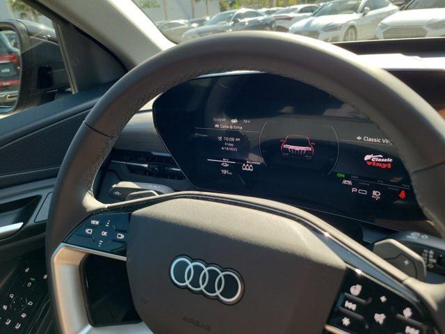 new 2025 Audi Q6 e-tron car, priced at $69,290