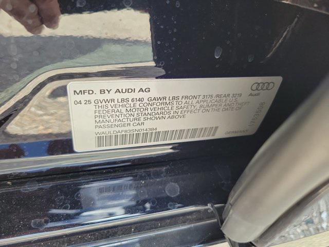 new 2025 Audi A8 car, priced at $103,525