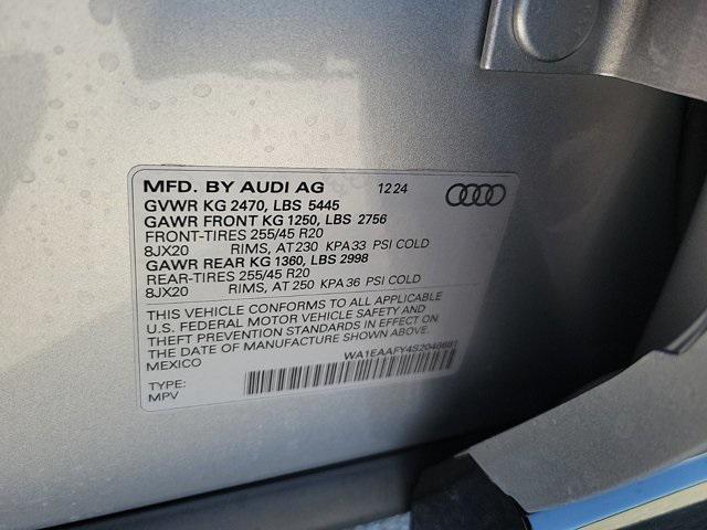 new 2025 Audi Q5 car, priced at $60,085