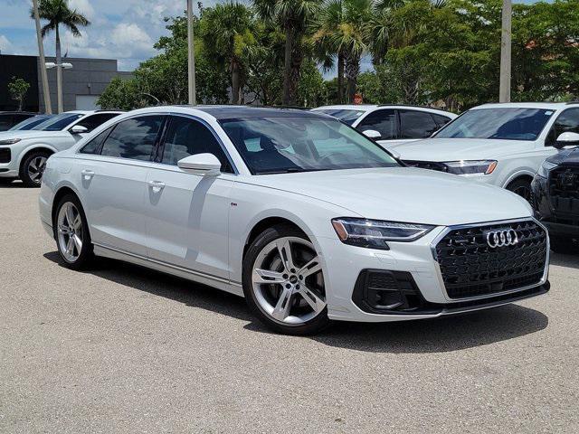 new 2025 Audi A8 car, priced at $104,025