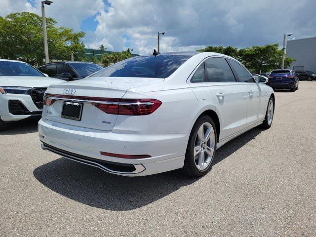 new 2025 Audi A8 car, priced at $104,025